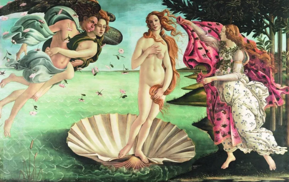 Piatnik - Legpuzzel - De Geboorte van Venus - 1000 stukjes