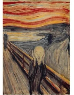 Piatnik - Legpuzzel - De Schreeuw - 1000 stukjes