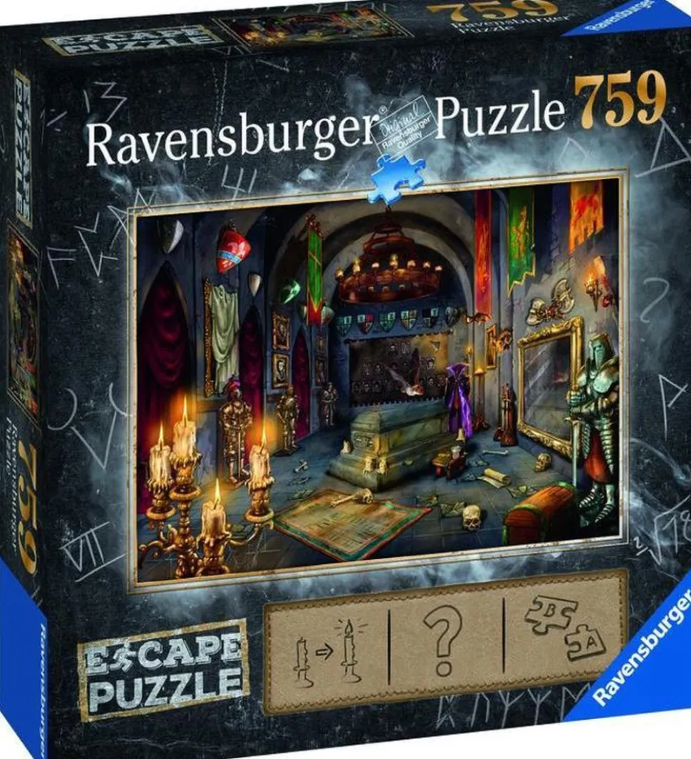 Ravensburger - Escape Legpuzzel - Kasteel van de Vampier - 759 stukjes