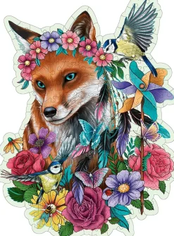 Ravensburger - Houten Contour Legpuzzel - Bonte Vos - 150 stukjes