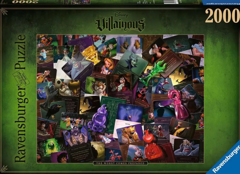 Ravensburger - Legpuzzel - Disney All Villainous - 2000 stukjes