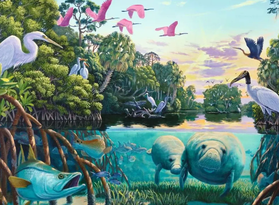 Ravensburger - Legpuzzel - Zeekoe Momenten - 500 stukjes