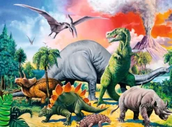 Ravensburger - Legpuzzel - Tussen de Dinosauriërs - 100 stukjes