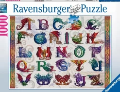 Ravensburger - Legpuzzel - Drakenalfabet - 1000 stukjes