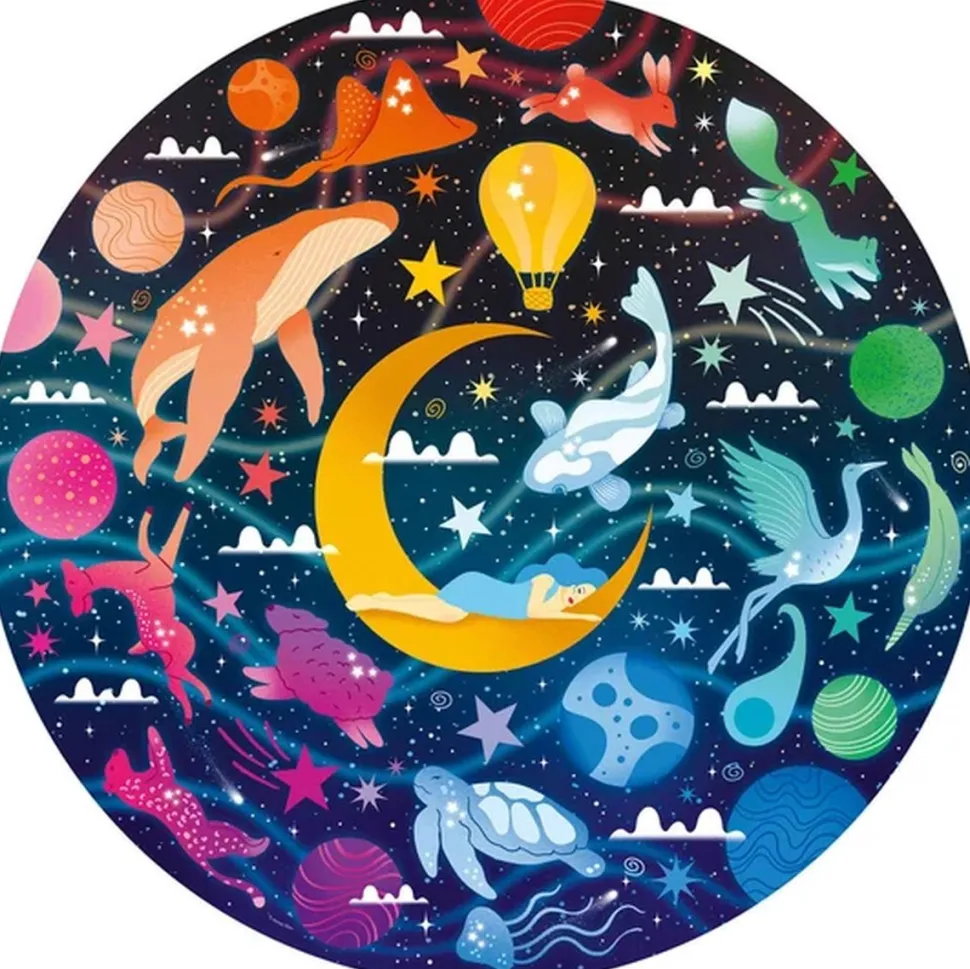 Ravensburger - Legpuzzel - Round Puzzle - Dreams (Circle of Colors) - 500 stukjes