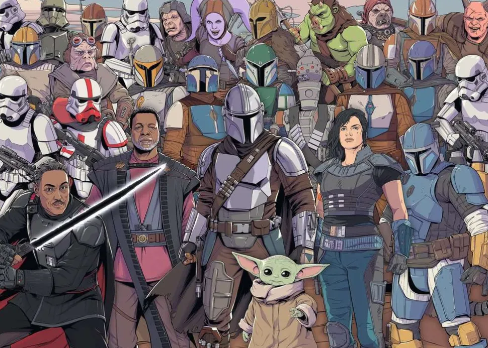 Ravensburger - Legpuzzel - Star Wars Mandalorian - 1000 stukjes