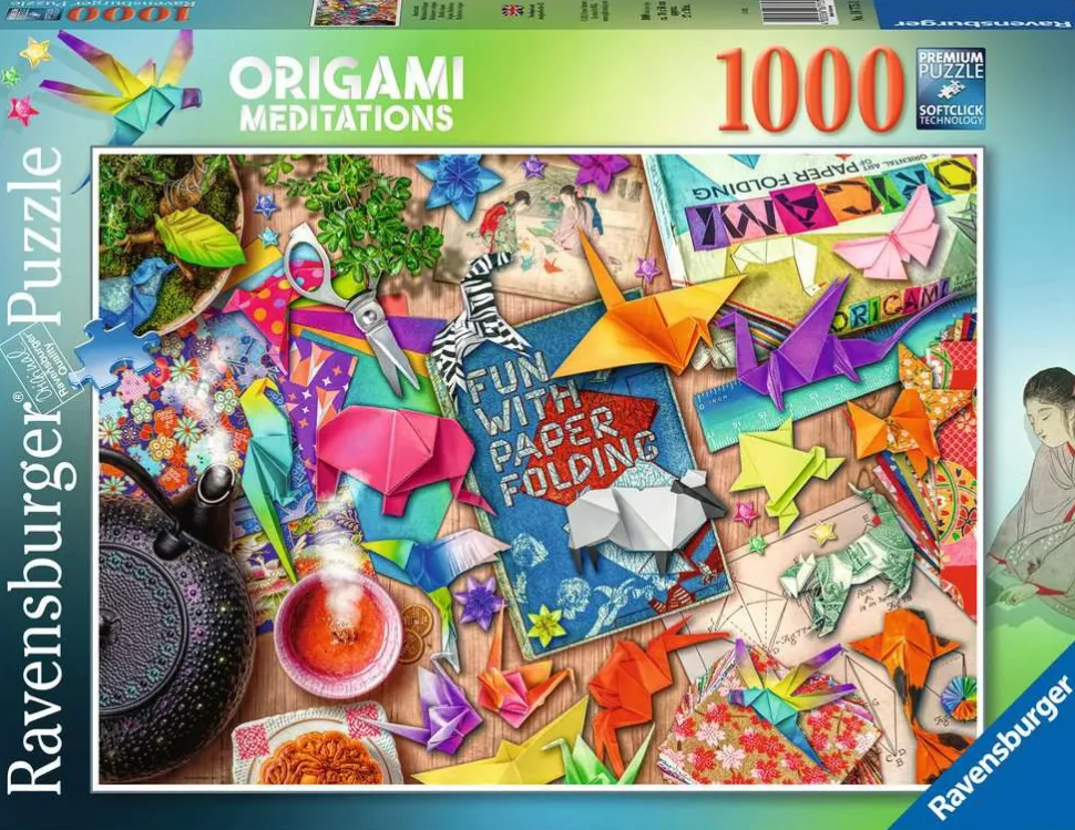 Ravensburger - Legpuzzel - Origami Meditatie - 1000 stukjes