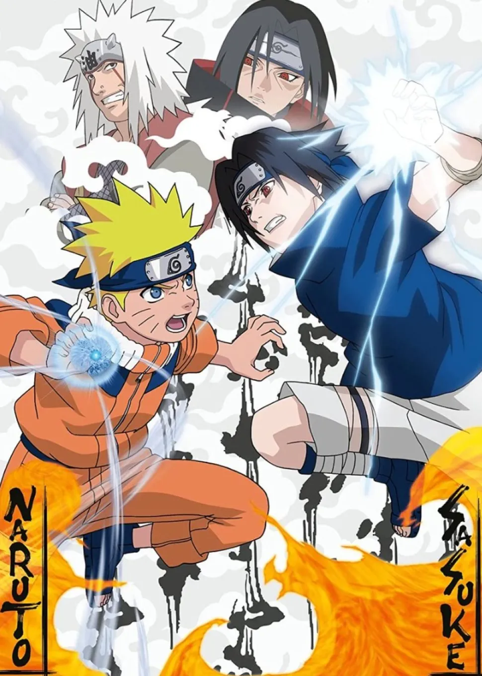 Ravensburger - Legpuzzel - Naruto vs. Sasuke - 1000 stukjes