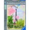 Ravensburger - Legpuzzel - Ballonnen bij de Eiffeltoren - 1000 stukjes