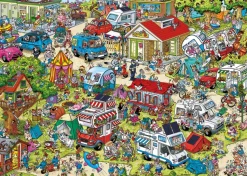 Ravensburger - Legpuzzel - Ray's Comic Holiday Resort 1 The Campsite - 1000 stukjes