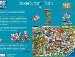Ravensburger - Legpuzzel - Ray's Comic Holiday Resort 1 The Campsite - 1000 stukjes