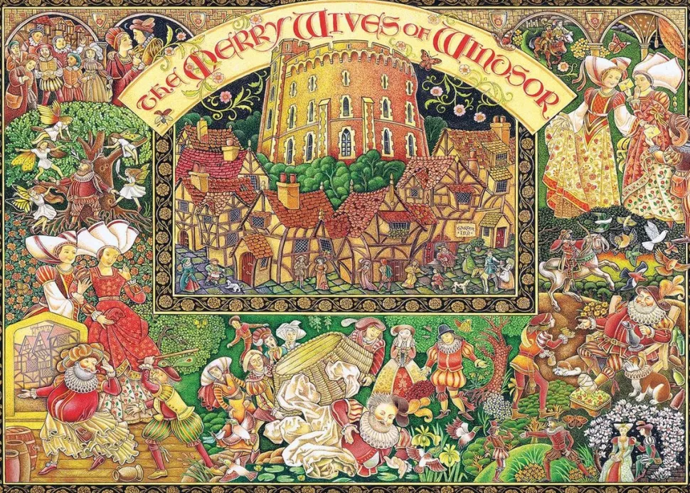Ravensburger - Legpuzzel - De Windsor Vrouwen - 1000 stukjes