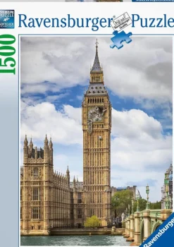 Ravensburger - Legpuzzel - Grappige Kat op de Big Ben - 1500 stukjes