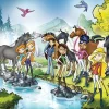 Ravensburger - Legpuzzel - Bezoek op Horseland - 100 stukjes