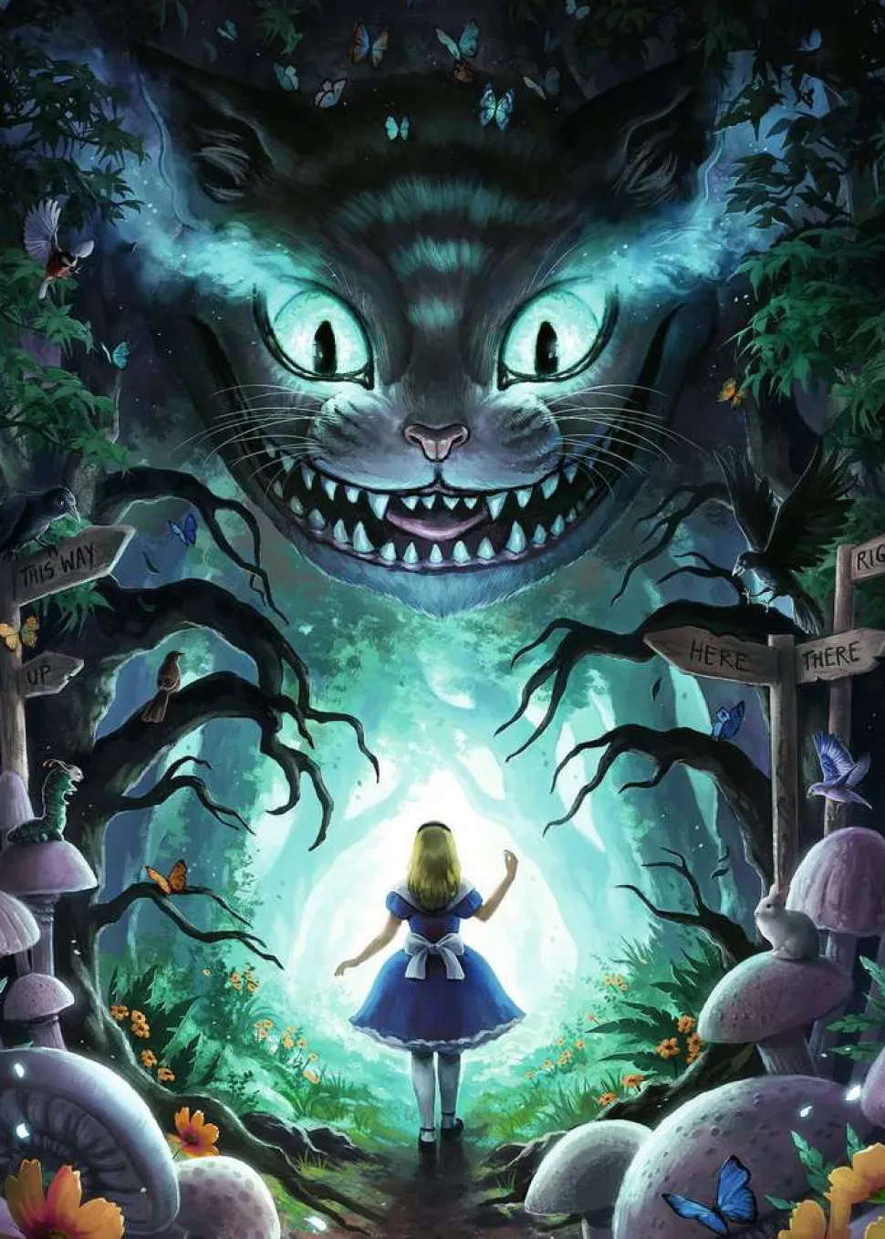 Ravensburger - Legpuzzel - Avonturen met Alice - 1000 stukjes