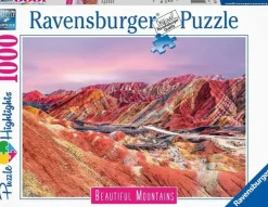 Ravensburger - Legpuzzel - Regenboogbergen China - 1000 stukjes
