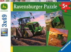 Ravensburger - Legpuzzel - Seasons of John Deere - 3x49 stukjes