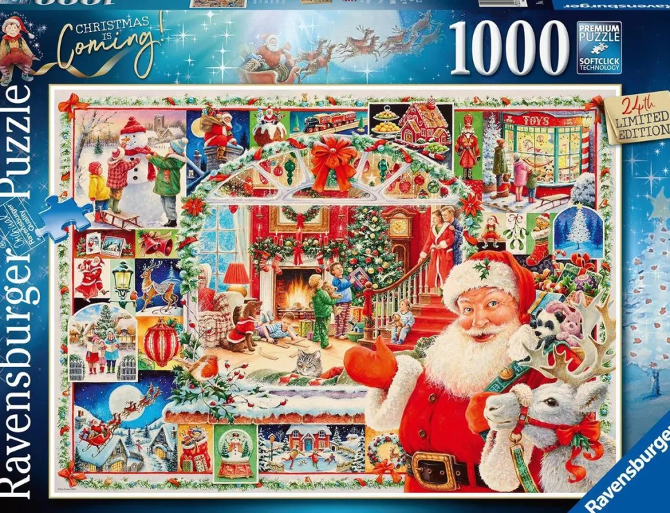 Ravensburger - Legpuzzel - Christmas is Coming! - 1000 stukjes