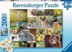 Ravensburger - Legpuzzel - Schattige babydieren - 200 stukjes