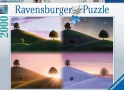 Ravensburger - Legpuzzel - Stemmingsvolle bomen en bergen - 2000 stukjes