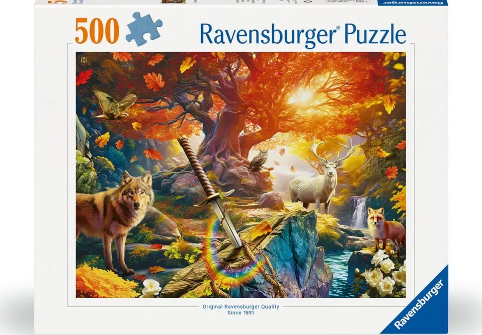 Ravensburger - Legpuzzel - Het Bos van Excalibur - 500 stukjes
