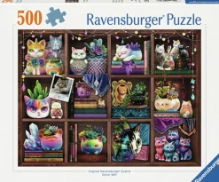 Ravensburger - Legpuzzel - Cubby Cats and Succulents - 500 stukjes
