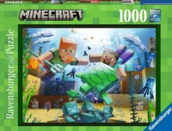Ravensburger - Legpuzzel - Minecraft Mosaic - 1000 stukjes