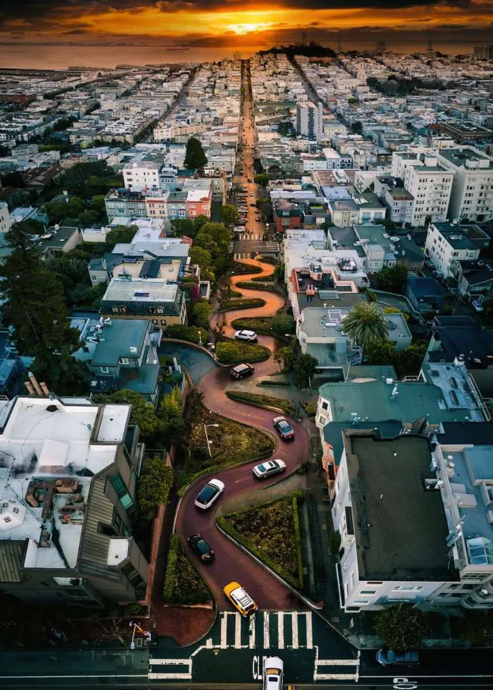 Ravensburger - Legpuzzel - Lombard Street, San Francisco - 1000 stukjes