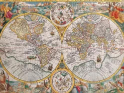 Ravensburger - Legpuzzel - Wereldkaart 1594 - 1500 stukjes