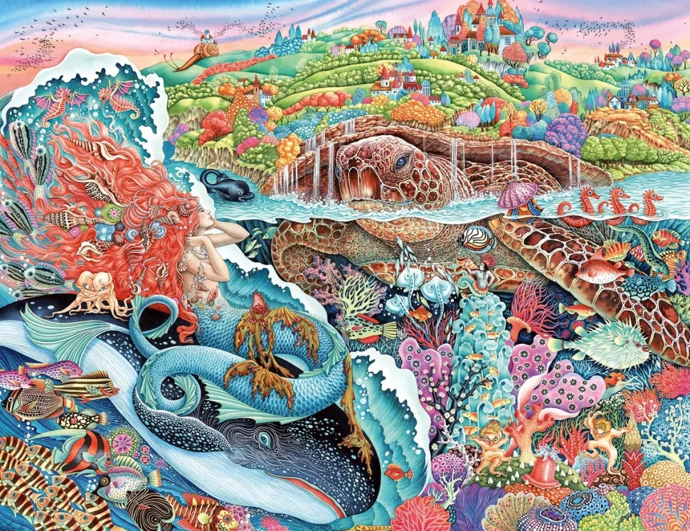 Ravensburger - Legpuzzel - De Mythe van Thalassa - 2000 stukjes