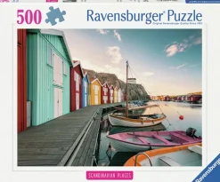 Ravensburger - Legpuzzel - Boothuis in Smögen, Zweden - 500 stukjes