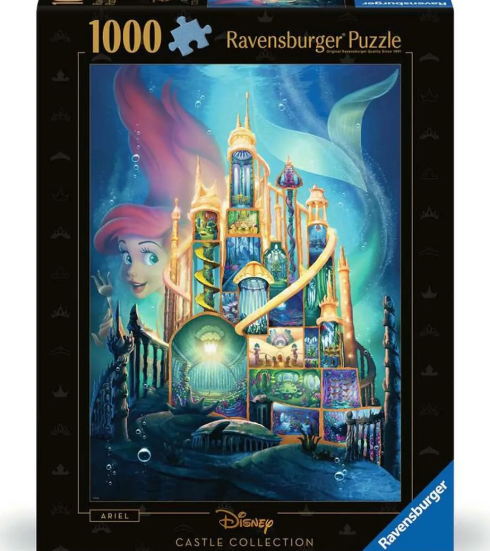 Ravensburger - Legpuzzel - Disney Castles - Ariel - 1000 stukjes