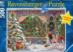 Ravensburger - Legpuzzel - The Christmas Shop - 500 stukjes