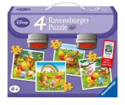Ravensburger - Legpuzzel - DWP Plezier met Winnie - 2x25 /2x36 stukjes