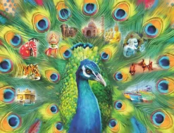 Ravensburger - Legpuzzel - Land of the Peacock - 2000 stukjes