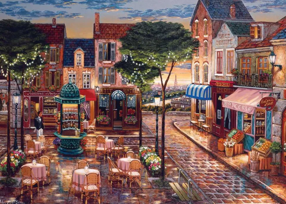 Ravensburger - Legpuzzel - Geschilderd Parijs - 1000 stukjes