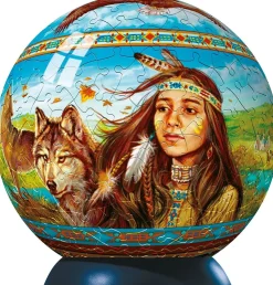 Ravensburger - Legpuzzel - Indiaanse en Dromenvanger - 240 stukjes