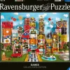 Ravensburger - Legpuzzel - Eames House Of Cards Fantasy - 1500 stukjes