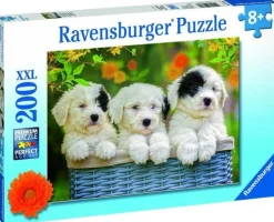 Ravensburger - Legpuzzel - Schattige Puppies - 200 stukjes