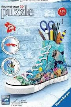 Ravensburger - Legpuzzel - Sneaker Onderwaterwereld - 108 stukjes