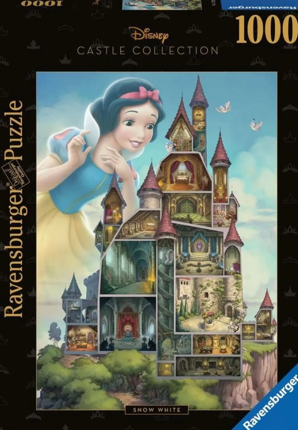Ravensburger - Legpuzzel - Disney Castles: Snow White - 1000 stukjes