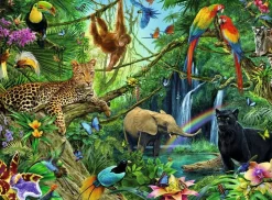 Ravensburger - Legpuzzel - Dieren in de Jungle - 200 stukjes
