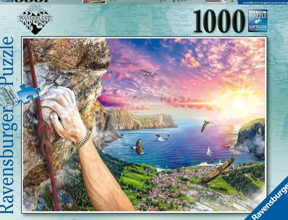 Ravensburger - Legpuzzel - Rotsklimmen - 1000 stukjes
