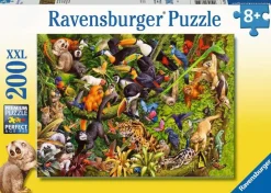 Ravensburger - Legpuzzel - Bonte Jungle - 200 stukjes