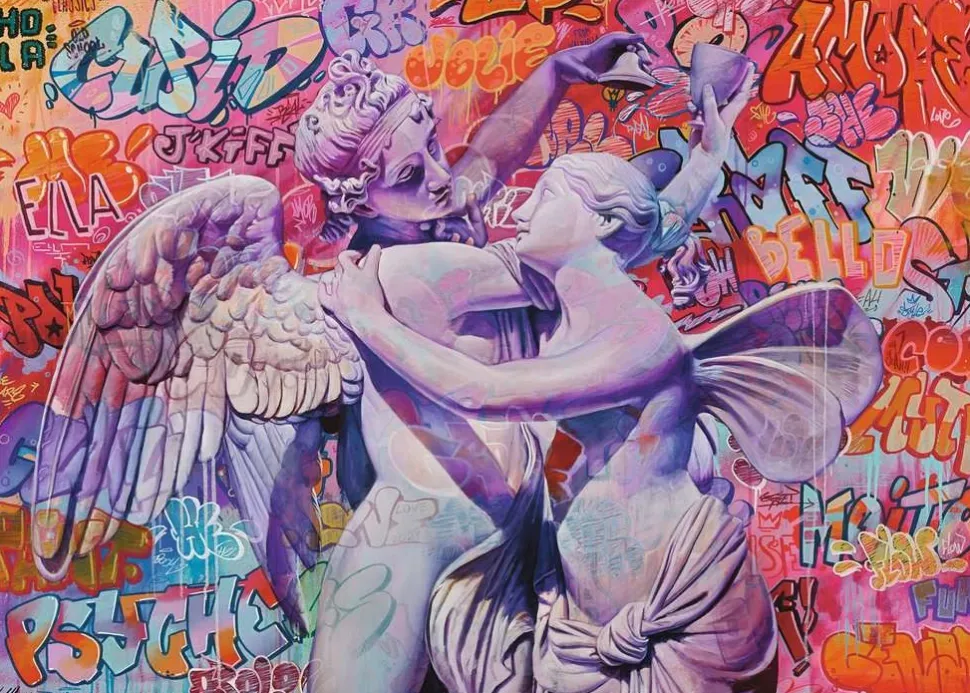 Ravensburger - Legpuzzel - Cupido en Psyche Verliefd - 1000 stukjes