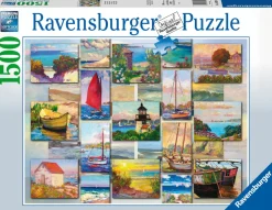 Ravensburger - Legpuzzel - Coastal Collage - 1500 stukjes