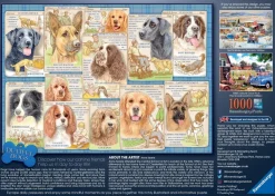 Ravensburger - Legpuzzel - Trouwe Honden - 1000 stukjes