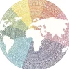Ravensburger - Ronde Legpuzzel - Circle of Colors - Mandala - 500 stukjes