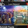 Schmidt - Legpuzzel - New York, Night and Day - 1000 - stukjes