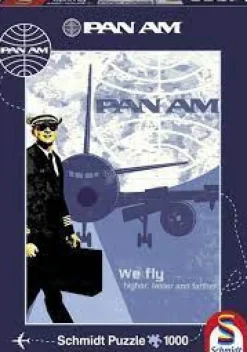 Schmidt - Legpuzzel - Pan Am, Retro Poster - 1000 stukjes